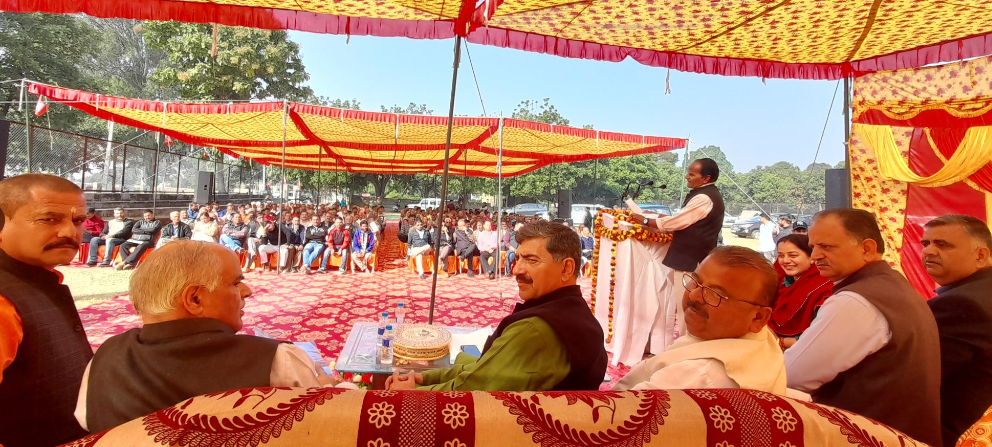 'Jugal Kishore MP held Public Darbar at Badhori in Vijaypur Constituency '