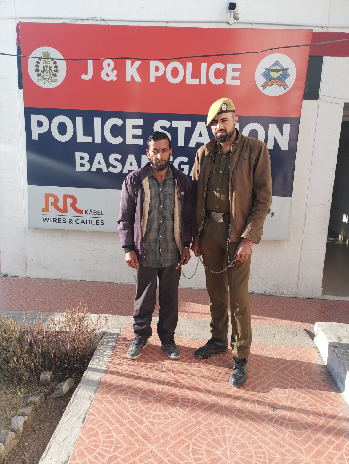 'Terror Associate detained under PSA by District Police Udhampur'