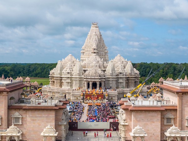 US: World's second-largest Hindu temple 